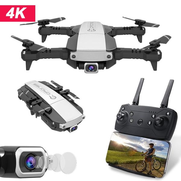 

rc drone 4k 1080p quadcopter 2.4ghz wifi fpv hd camera foldable mini drones remote control helicopter aircraft kids toys gifts
