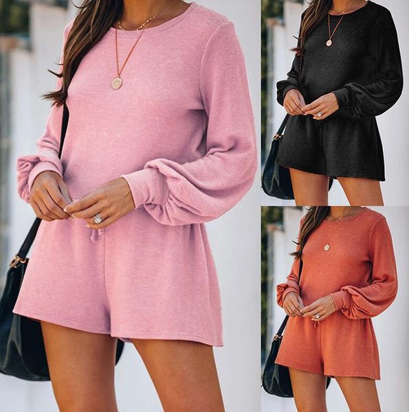 

women designer tracksuit solid long sleeve tshirt sweat shirt +shorts two piece outfit fashion summer sportswear joggers suit s-2xl cz90301, White