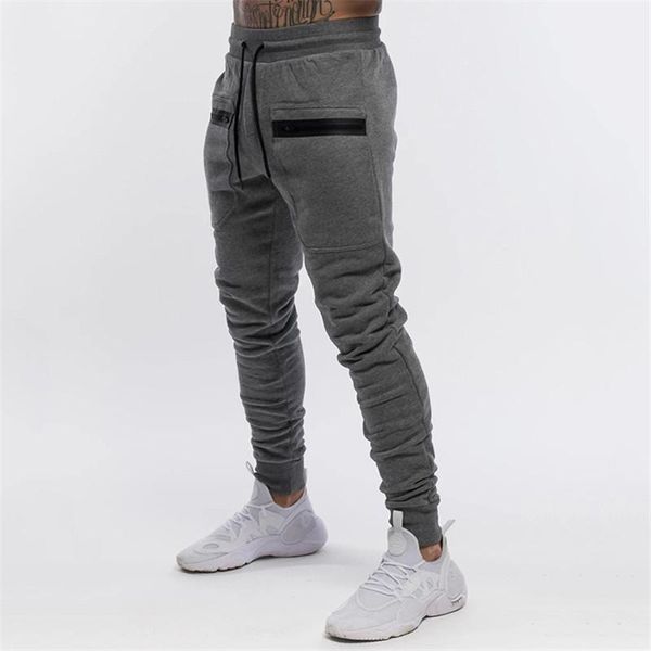 

pencil pants designer pocket patchwork sport pant casual slim running pants male clothing fashion mens drawstring, Black