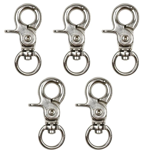 

5pcs shoulder strap bag buckle alloy button snap diy clip buckle trigger hanger