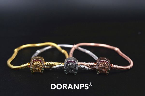 

doranps designer bracelet for women 925 women's bracelet snake chain jewelry gifts, Black