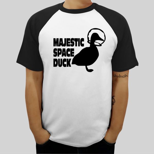 

men tee shirt homme pattern t-shirt new fashion shubuzhi brand tees majestic space duck fitted cotton poly t-shirt