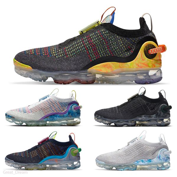 

2020 men women running shoes fly racers black red green grey mesh lightweight breathable racer sprot running sneakers 36-45 c35