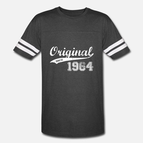 

1964 t shirt men custom short sleeve plus size 3xl family fitness building spring autumn novelty shirt, White;black