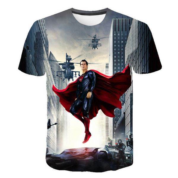 

american anime brave superman cosplay o collar 3d print shirts harajuku kawaii harajuku men clothing