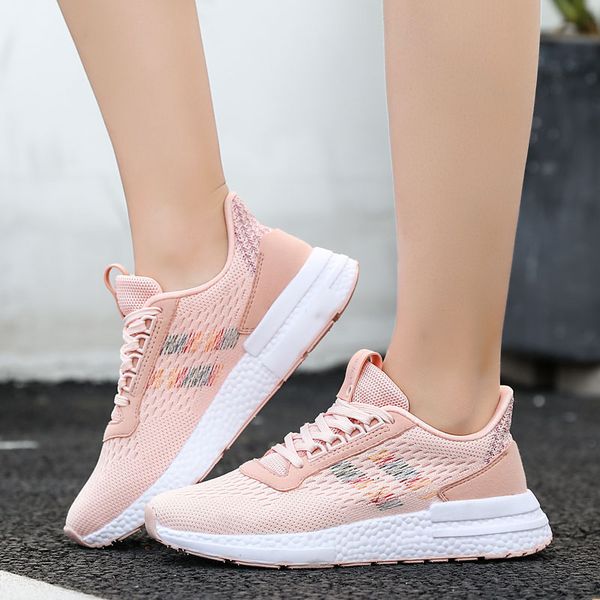 

2020 spring casual shoes fashion mesh breathable ladies sneakers shoes for men light couple walking zapatos de mujer