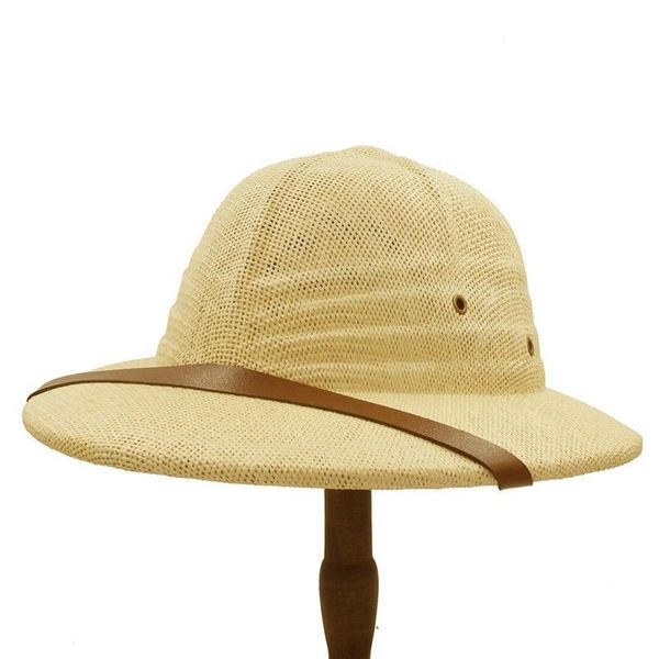 

mistdawn adults jungle safari helmet hat pith explorer zoo keeper straw hats fancy dress costume, Blue;gray