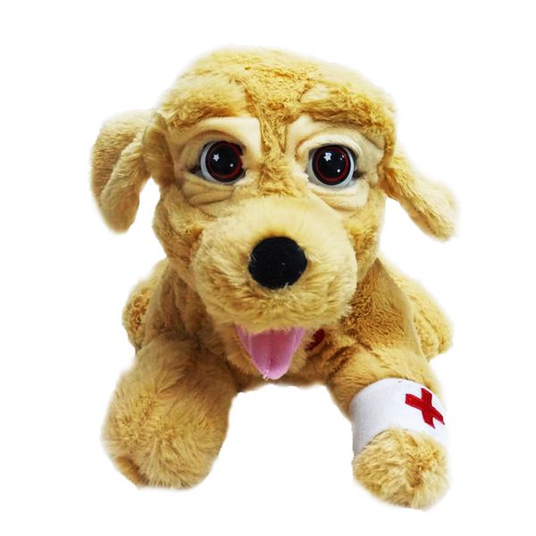 

children electric plush toy dog electric dog toy simulate pet keeping playhouse game mini stethoscope toy realistic sound effects