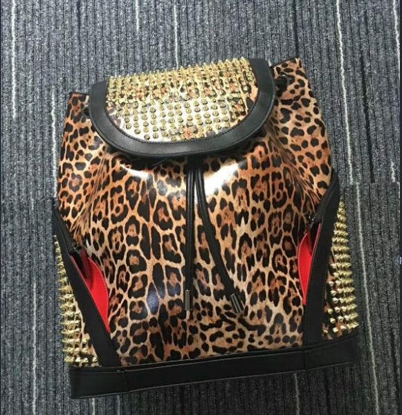 

fashion lovers backpack bags famous lovers fashion studded rivets women and men school backpacks