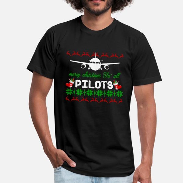 

pilot captain aircraft airplane christmas gift t shirt men printing tee shirt o neck pattern anti-wrinkle breathable summer style shirt