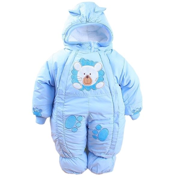 

autumn & winter newborn infant baby clothes fleece animal style clothing romper baby clothes cotton-padded overalls cl0437 c0922, Blue