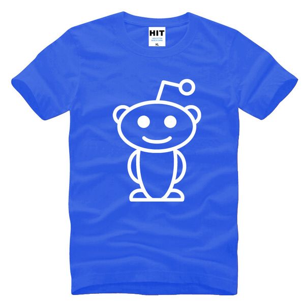 

cute reddit aliens printed men's t-shirt t shirt for men 2016 new short sleeve o neck cotton casual tee camisetas hombre
