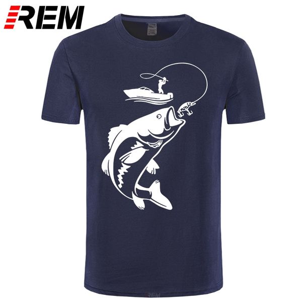 

rem new interesting fishings fisherman hobby t-shirt men summer funny cotton t shirt male cool tees homme tshirt