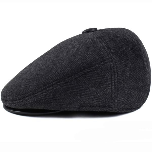 

berets men beret vintage herringbone gatsby tweed peaky blinders hat sboy spring autumn flat peaked hats, Blue;gray