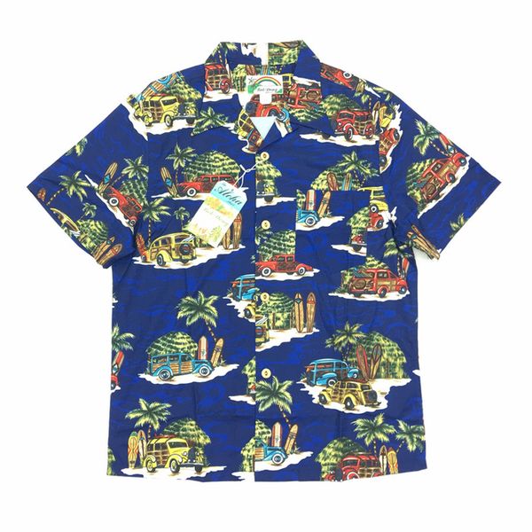 

summer aloha shirts for men beach party hawaiian shirt men's short sleeve vintage blue print hawaii shirts cartoon pattern, White;black
