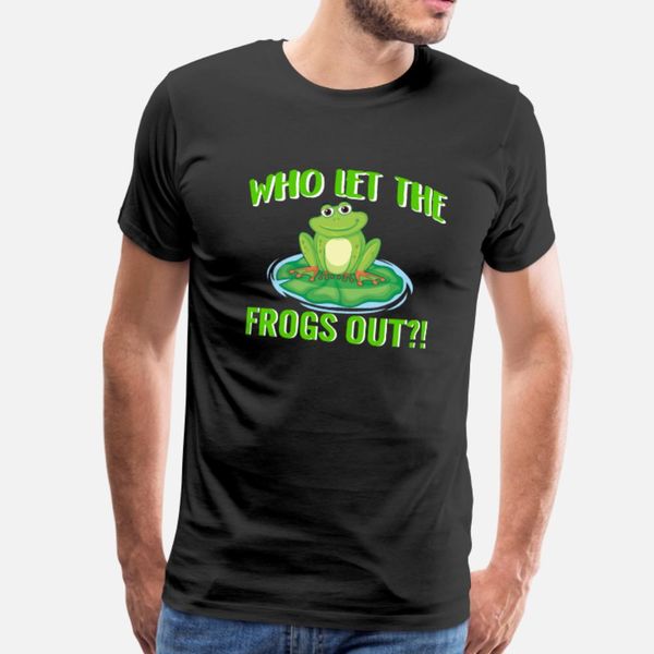 

funny let the frogs out plague pesach passover t shirt men designing cotton round neck gents graphic breathable spring autumn cool shirt