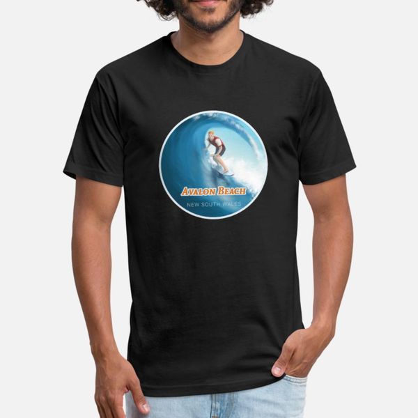 

avalon beach new south wales t shirt men customized 100% cotton s-xxxl gents fitness new fashion spring letters shirt