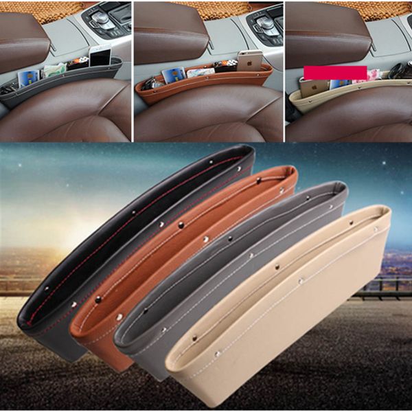 

new 1pcs car seat organizer slit gap pocket storage box for mitsubishi asx outlander lancer ex pajero evolution eclipse grandis
