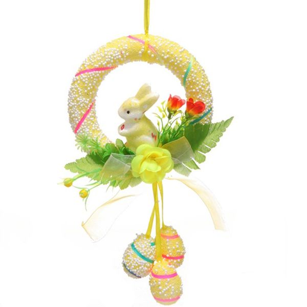 

easter egg rabbit hanging ornament decor