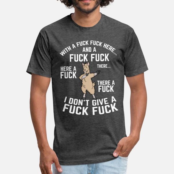 

llama dabbing dab i do not care shirt t shirt men printed 100% cotton plus size 3xl letters cute basic summer style family shirt