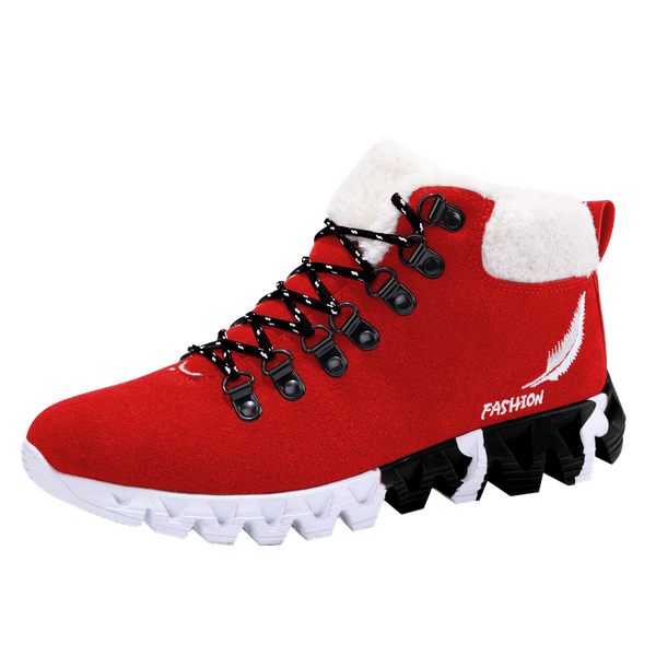 

snow boots plush warm ankle boots for women winter waterproof women female winter shoes high ankle booties, Black