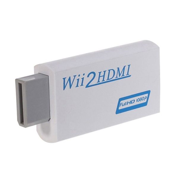 

for wii to hdmi 2 hdmi full hd fhd 1080p converter adapter 3.5mm audio output tv bundle 1 cables slide card blister onleny