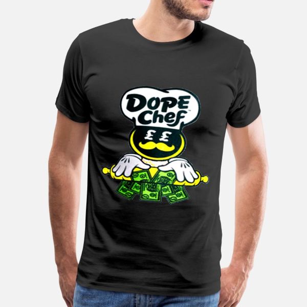 

dope chef t shirt men personalized tee shirt size s-3xl standard graphic funny casual spring family shirt