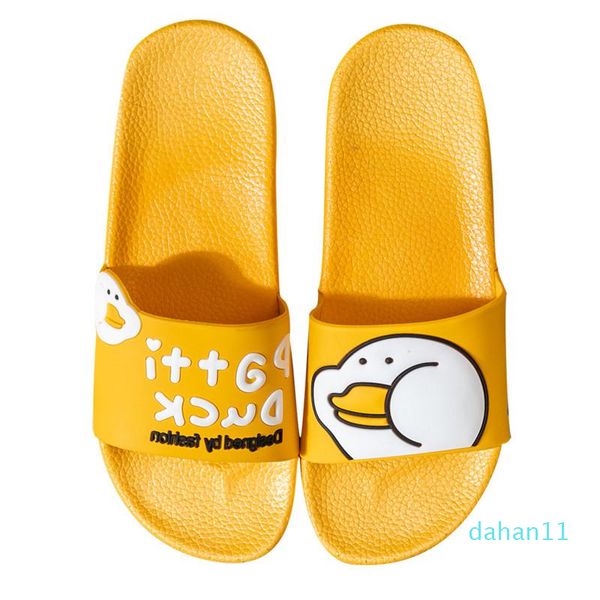 

cartoon fruit women slippers watermelon banana home slippers summer sandals slides women shoes, Black