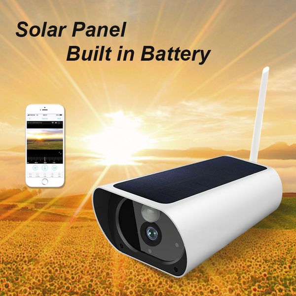 

Outdoor 1080P Solar Power WIFI IP Camera support 4G SIM Card Battery Audio PIR Wifi HD Surveillance Camera