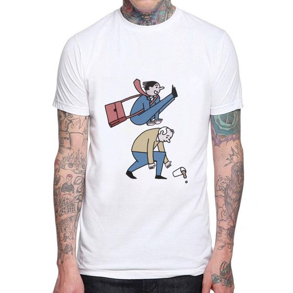 

2019 new arrival casual summer funny printed cool men t shirt cool 100% cotton cartoon interesting short sleeve mens tshirt