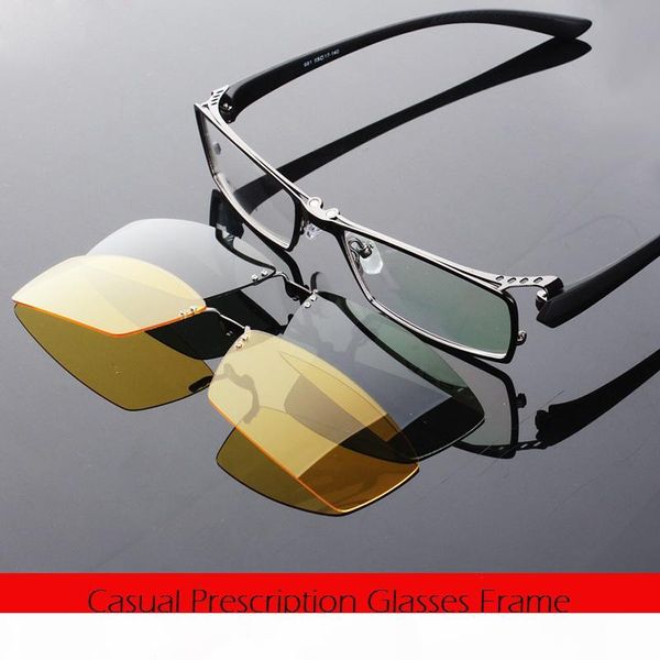 

wholesale- driving myopia frame day and night polarized sunglasses prescription glasses frames, Silver