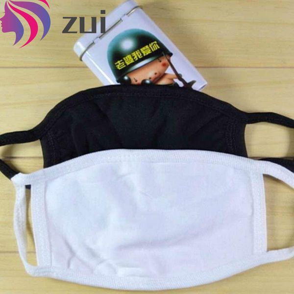 

cycling wearing anti-dust cotton mouth face mask pm 2.5 mask man woman black white