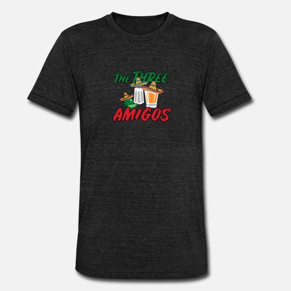 

the thee amigos tequila shirt gift party mexican t shirt men create cotton o neck pictures gift basic summer style unique shirt