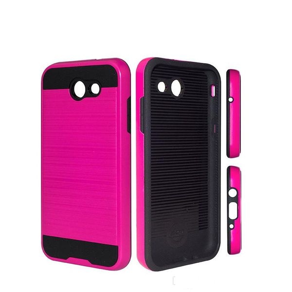 

armor anti-shock phone back coverl for samsung on7 on5 j3 shockproof 2 in 1 brushed phone case for samsung i9082 j1 ace