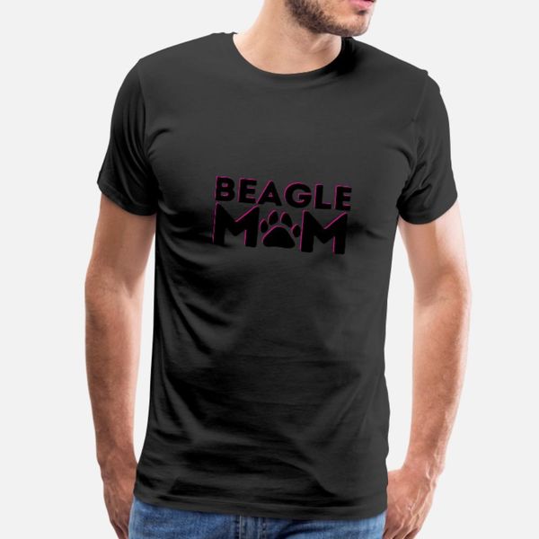 

beagle mom t shirt men customize tee shirt size s-3xl clothes sunlight funny casual spring leisure shirt