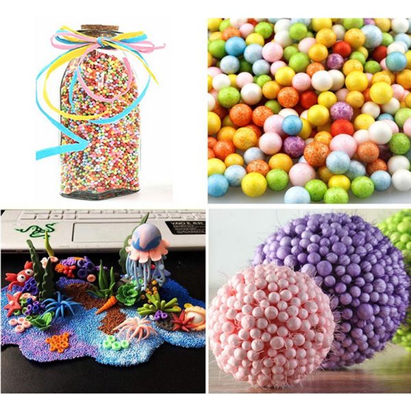 

party decoration 1 pack christmas foam balls decorative craft diy crystal bottle filler gift home supplies 12 colors