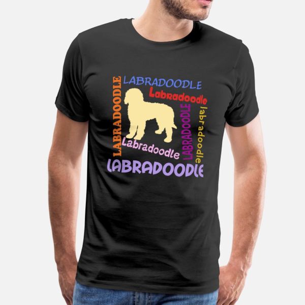 

funny labradoodle t shirt men designer short sleeve s-xxxl family anti-wrinkle fashion summer original shirt