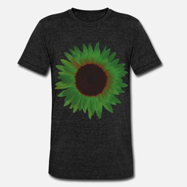 

sunflower in green suit t shirt men custom 100% cotton o-neck costume crazy comical summer style unique shirt