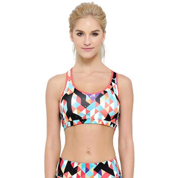 

life on track women active lady running sleeveless stretch vest outdoor sport nylon bra gym shapewear run underwear bras, White;black