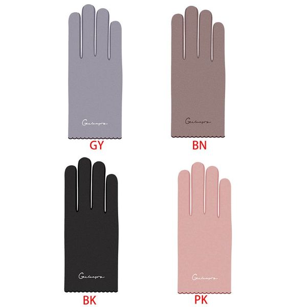 

charm female screen imitation cashmere glove winter warm gloves, Blue;gray
