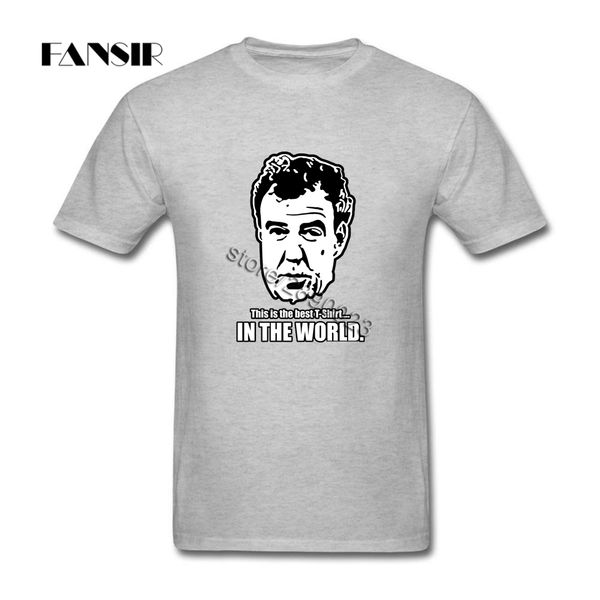 

jeremy clarkson tshirt leisure men's t-shirt short sleeve 100% cotton crew neck t shirt for adult