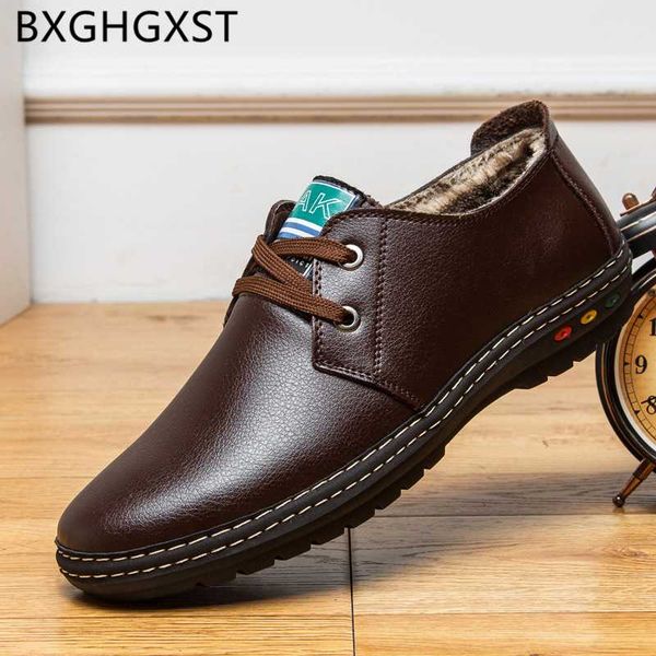 

winter shoes men mens boots casual mens shoes genuine leather italian fashion leather boots designer men buty, Black