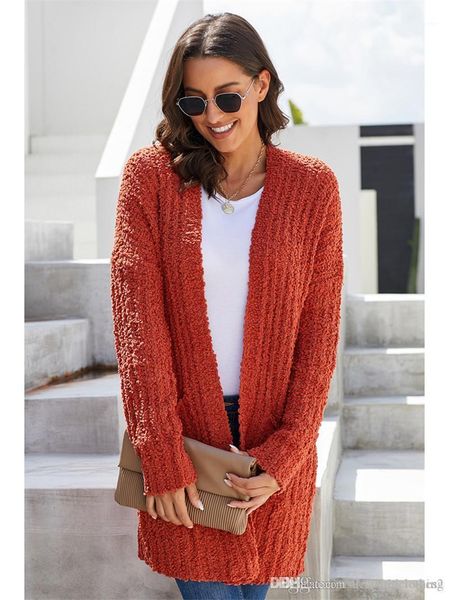 

cardigan sweater fashion long sleeve casual kniter womens autumn christmas red sweater coats solid womens designer, White;black