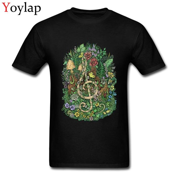 

crew neck t shirt unique men's cotton & tees plus size custom autumn summer short sleeve faddish clothes the charm of music