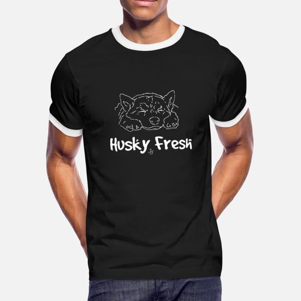 

dog shirt husky fresh 2nd white t shirt men printing cotton round collar basic solid interesting comical summer style unique shirt
