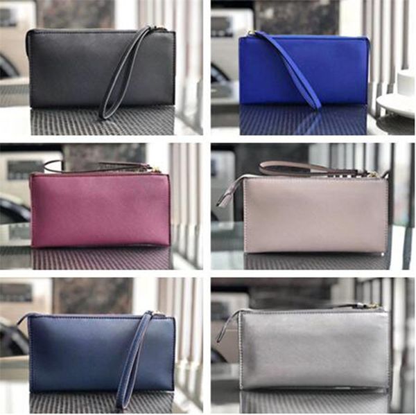 

держатели женщин ks конструкторы сумка кошельки wristlet сумка на молнию сцепление монет кошельки trendy партии мешок вечер карта мешок мешо, White
