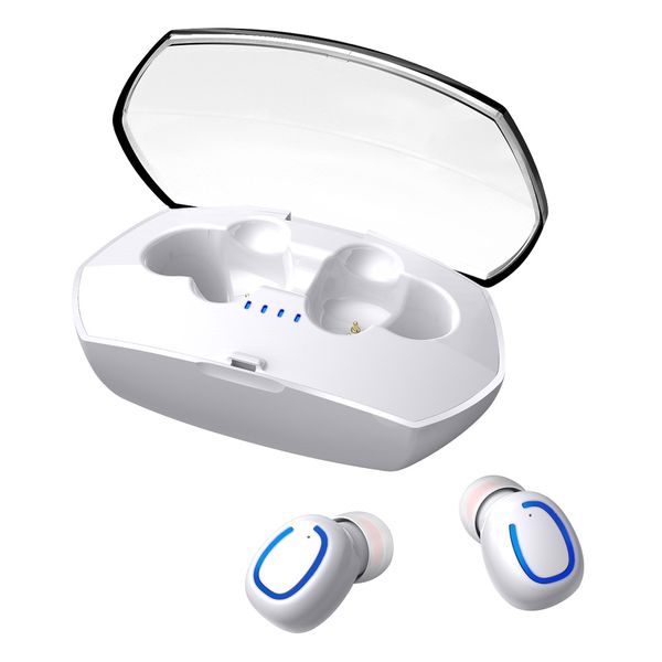 

tws bluetooth 5.0 стерео наушники беспроводной in-ear twins earbuds бизнес громкой гарнитуры музыка наушники с переносной charge box
