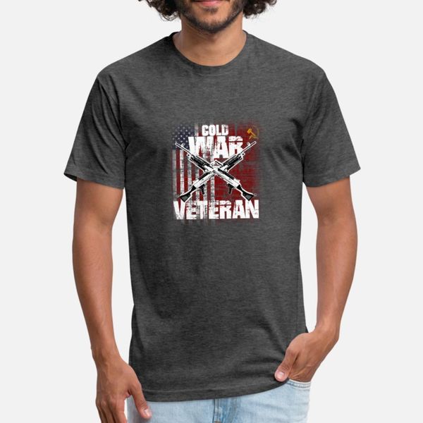 

cold war veteran cool veteran war distressed humor t shirt men customize short sleeve s-3xl homme cute new style spring autumn normal shirt
