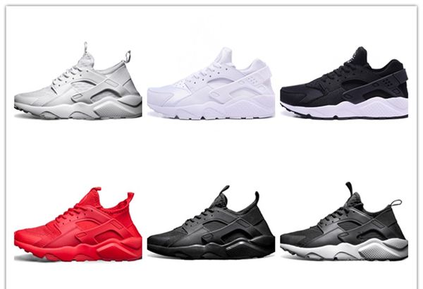 

new colors 4 iv casual shoes for men & women breathable mesh cushion sneakers eur 36-45, Black