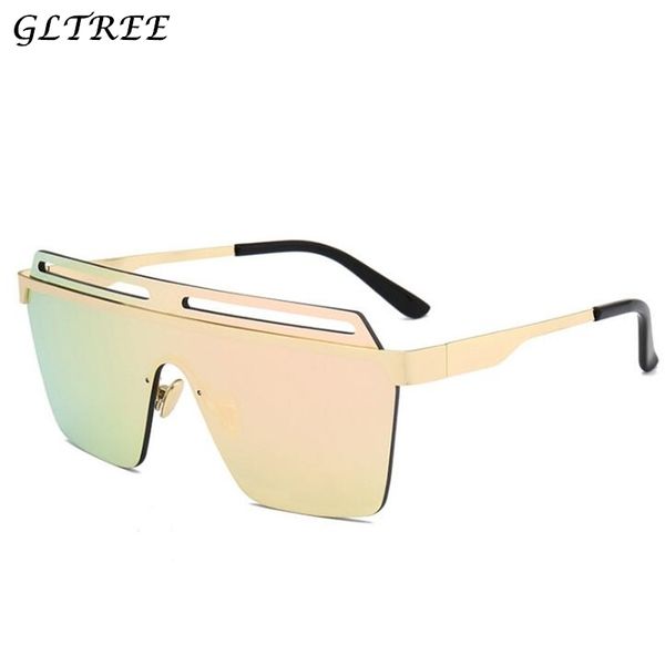 

gltree 2020 sunglasses men brand designer sunglass fashion gold spuare glasses women female big frame shades eyewear oculos g39, White;black